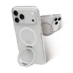 dbramante1928 Iceland Ultra D3O MagSafe dėklas su atrama iPhone 18 Pro Max / 17 Pro Max, permatomas