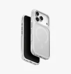 UNIQ Veren MagClick įkrovimo dėklas iPhone 18 Pro / 17 Pro - Chalk Frost