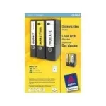 Avery L6060-100 baltos universalios etiketės 70 x 37 mm, 960 etikečių (40 lapų x 24)