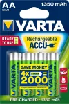 Varta Ready2Use HR06 1350 mAh NiMH įkraunama baterija (56746101404)