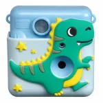 Vaikų momentinio spausdinimo fotoaparatas Denver KPC-1363BU Dino su termospausdintuvu, 20 MP, mėlynas