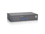 LevelOne 10-Port Fast Ethernet PoE Switch, 1x Gigabit RJ45, 1x Gigabit SFP, 8 PoE i&scaron;ėjimai, 120W