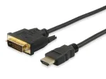 Equip HDMI į DVI-D Single Link kabelis, 3 m