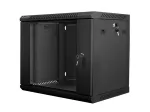 Sieninis stovas LANBERG 9U (600&times;450&times;507 mm) IP20, maks. apkrova 60 kg, juodas