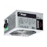 Akyga Basic AK-B1-500 ATX maitinimo blokas 500 W, 120 mm ventiliatorius, pasyvus PFC, pilkas