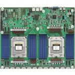 Motininė plok&scaron;tė ASRock GENOA2D24G-2L+ &mdash; AMD SoC, Socket SP5, ATX, 24x DDR5 DIMM, iki 12,3 TB, 2x GbE