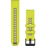 Garmin QuickFit 010-13392-08 dirželis Graphite Yellow