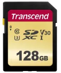 Flash atminties kortelė Transcend 128 GB SDXC UHS-I 500S