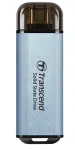 TRANSCEND ESD300C 1TB ne&scaron;iojamas SSD, USB Type-C, 3D NAND Flash, dangaus mėlyna
