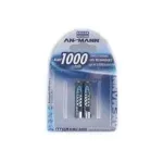 Baterija AAA HR03 Ansmann Lizdinė 2 vnt. Akumuliatoriaus 1000 mAh