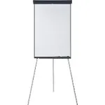 LEGAMASTER ECONOMY 680 x 1050 mm portretinis stovas, plastikas/plienas, juoda/balta, 790 mm/740 mm