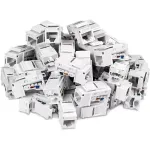 Keystone modulis Trendnet TC-K50C6 Cat6, 50 vnt., įrankio nereikalaujantis, baltas