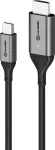 ALOGIC Ultra - Adapterkabel - Mini DisplayPort m&auml;nnlich zu HDMI m&auml;nnlich - 2,0m - Space-grau - 4K Unterst&uuml;tzung, aktiv (ULMDPHD02-SGR)
