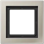 JUNG ESD 2981. Produktfarbe: Edelstahl, Markenkompatibilit&auml;t: JUNG, Material: Edelstahl. Breite: 96 mm, H&ouml;he: 96 mm (ESD2981)
