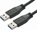 USB laidas Bachmann 918.021 USB 2.0 1 m Juodas