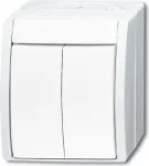 BUSCH-JAEGER 2601/5W-54 jungiklis serijos ocean Alpine White IP44