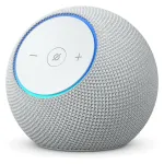 Garsiakalbis Amazon Echo Dot Max 2025 leidimas &ndash; Glacier White &ndash; Bluetooth (B0DKLVWZPF)