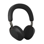 Jabra Evolve3 75 - UC Link390a - Juoda, Belaidis, 20 - 20000 Hz, Skambučiai/Muzika, 180 g, Ausinės, Juodos