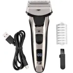 ProfiCare PC-HR 3140 folijos skustuvas su trimeriu juodas, chromuotas