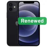 Apple Renew Grade C | iPhone 12 | Juoda | 6,1 colio | Super Retina XDR | A14 Bionic | 4 GB | 64 GB | iOS
