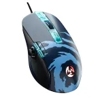 Pelė Lexip Kakashi &bdquo;Kamui&ldquo; Naruto Shippuden su nyk&scaron;čio svirtimi ir keraminiais slydimais