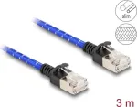 DeLOCK RJ45 plonas tinklo kabelis 3m Cat6A U/FTP mėlynas