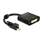 Adapteris DeLOCK 62639 Mini DisplayPort į DVI-I 0,25 m Juodas