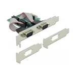 DeLOCK PCI Express x1 kortelė 2 x RS-232 nuosekliajam prievadui