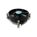 Inter-Tech K-5 procesoriaus au&scaron;intuvas, Socket 1150/1155/1156, Core i3/i5/i7, aliuminis, 92x92x25 mm