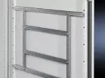 Montavimo juosta Rittal 4596.000, plieninė, sidabrinė, gylis 490 mm, pakuotė po 20 vnt.