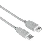 Hama 00200906 USB 2.0 kabelio ilgintuvas, USB-A ki&scaron;tukas į USB-A jungtį, 3 m