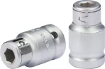KS TOOLS 1/2 colių bitų adapteris-veržliaraktis, 1/2 x 5/16, 38 mm (911.4351)