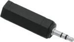 Garso adapteris Omnitronic 3,5 mm ki&scaron;tukas (vyri&scaron;kas) į 6,35 mm lizdą (moteri&scaron;kas) stereo 3022631W