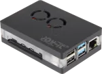 Dėklas Raspberry Pi 4 model B Joy-it RB-CaseP4+03