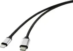 Renkforce USB ry&scaron;io kabelis [1x USB-C&trade; ki&scaron;tukas - 1x Apple Lightning ki&scaron;tukas] 2,00 m Juoda (RF-4353448)