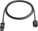 Maitinimo laidas AS Schwabe 70873, 2 m, juodas