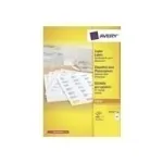 Lipdukai adresų siuntoms AVERY DP001-100.FR A4 210 x 297 mm Balti &ndash; spausdinami etikečių lapai