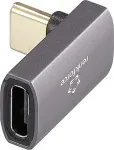 Renkforce USB4 USB-C adapteris [1x ki&scaron;tukas - 1x lizdas] RF-3778586 8K UHD 90&deg;