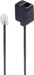 ShiverPeaks BS70223 telefono kabelis, RJ-11 (6P4C) ki&scaron;tukas&ndash;lizdas, 3 m