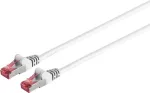 Tinklo kabelis ShiverPeaks 75717-AW CAT 6A S/FTP PIMF, ekranuotas vytos poros, 10GbE, 7,5 m, baltas