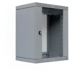 EFB Elektronik 19 Wandgeh&auml;use X-Rack mit Glast&uuml;r 400-600mm grau - Wandgeh&auml;use (WGX-1506GR.G1)