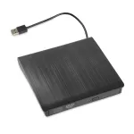 I&scaron;orinis DVD-ROM optinis įrenginys IBOX IED02, USB 3.2 Gen 1, DVD-ROM (8x) / CD-ROM (24x), juodas