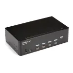 StarTech.com 4 prievadų HDMI KVM jungiklis - 4K 30Hz - Dvigubas ekranas