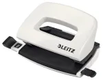 Leitz NeXXt WOW Mini 2 skylių perforatorius 10 lapų, baltas/juodas