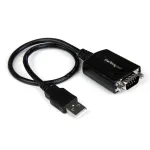 StarTech.com 1 pėdos USB į RS232 Serial DB9 adapterio kabelis su COM i&scaron;laikymu