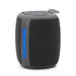 Ne&scaron;iojamas garsiakalbis Gembird SPK-BT-LED-03-BK Juodas