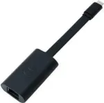 Dell tinklo adapteris - USB-C - Gigabit Ethernet - juodas - Latitude 5285 2-in-1, 5289 2-in-1, 7389 2-in-1, XPS 12 9250, 13 93XX, 15 95XX (50M44)