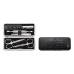 Manikiūro ir pedikiūro įrankių rinkinys ZWILLING 97507-004-0 nerūdijantis plienas juodas