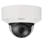 Hanwha Wisenet XNV-C6083R 2MP AI IR lauko fiksuoto objektyvo kupolinė IP kamera