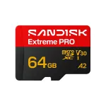 &bdquo;SanDisk Extreme PRO&ldquo; microSDXC 64GB UHS-I U3 V30 iki 200 MB/s skaitymo